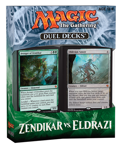 Magic the Gathering Zendikar vs. Eldrazi Duel Decks