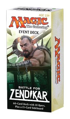 Magic the Gathering Battle for Zendikar - Event Deck