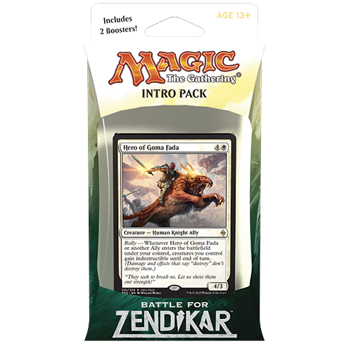Magic the Gathering Battle for Zendikar Intro Pack: Rallying Cry