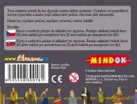 Desková hra Agricola rozšíření 1 v češtině - zadní strana krabičky