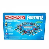 Monopoly Fortnite - zadní strana krabice