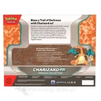 Pokémon Charizard ex Box se 3 foilovými kartami vývinu Charizarda