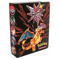 Pokémon plechový kufřík Charizard - mini album na 60 karet