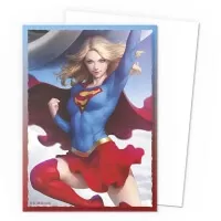 100 ks obalů na karty Dragon Shield Supergirl - Superman edition - Brushed Art Sleeves - Standard Size
