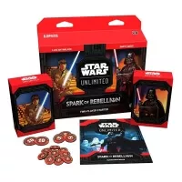 Star Wars Unlimited TCG - Spark of Rebellion - 2-Player Starter set (obsah balení)
