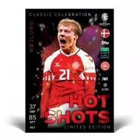 EURO 2024 Topps Match Attax Hot Shots Classic Celebration Limited Edition Rasmus Hojlund