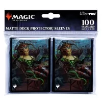 Obaly na karty Outlaws of Thunder Junction Vraska, the Silencer Key Art Deck Protector Sleeves (100ct) for Magic: The Gathering