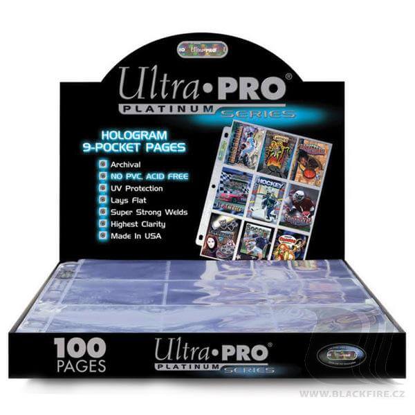 Levně Stránka do alba UltraPro s hologramem - Platinum Series