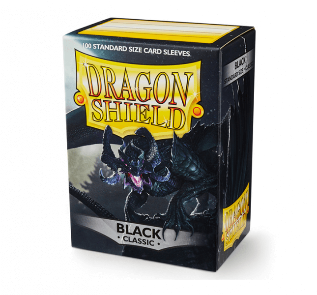 Levně Obaly na karty Dragon Shield Protector - Black - 100ks
