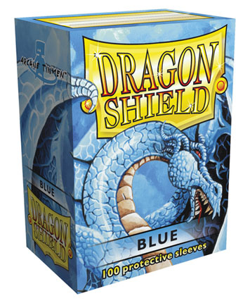 Levně Obaly na karty Dragon Shield Protector - Blue - 100ks