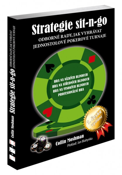 Levně Poker kniha Collin Moshman: Strategie Sit and Go