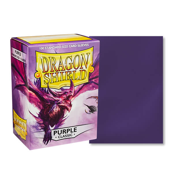 Levně Obaly na karty Dragon Shield Protector - Purple - 100ks