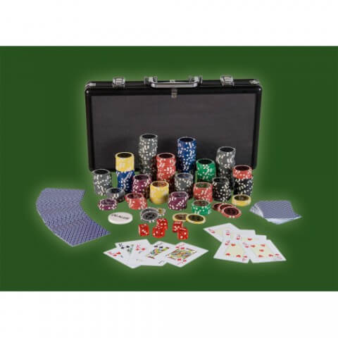 Poker set 300ks žetonů Black Edition 1-1000 design Ultimate