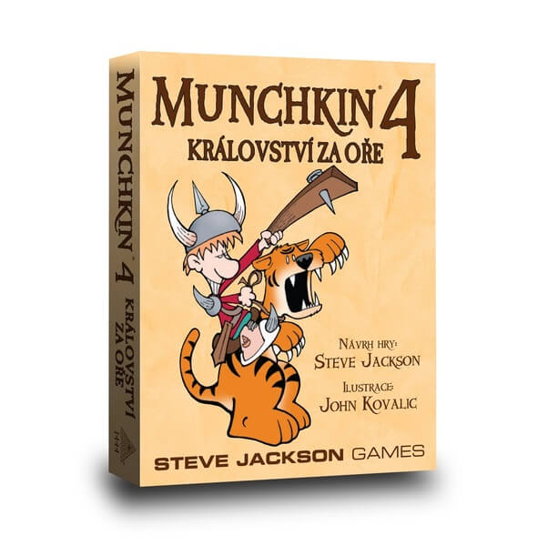 Desková karetní hra Munchkin 4: Království za oře v češtině