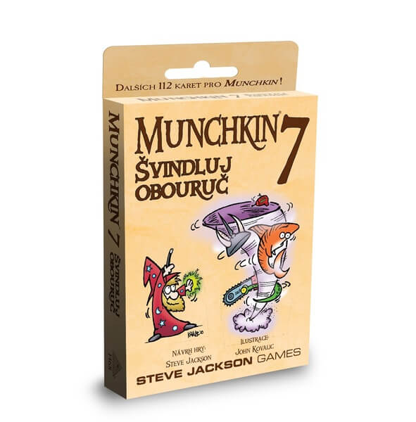 Levně Desková karetní hra Munchkin 7: Švindluj obouruč v češtině