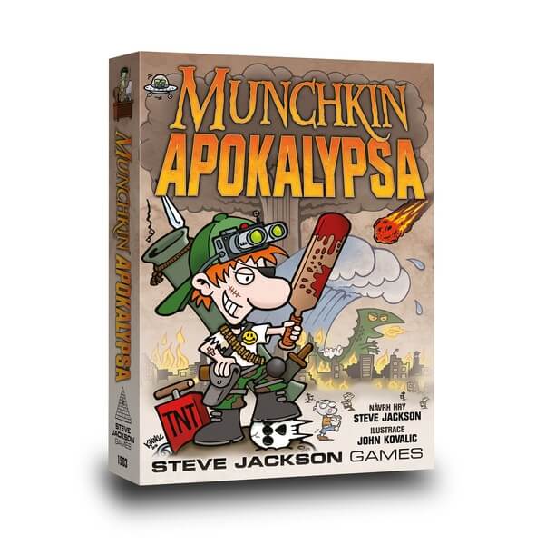 Levně Desková karetní hra Munchkin Apokalypsa v češtině