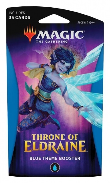 Levně Magic the Gathering Throne of Eldraine Theme Booster - Blue