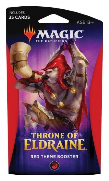 Levně Magic the Gathering Throne of Eldraine Theme Booster - Red