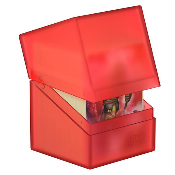 Krabička Ultimate Guard Boulder Deck Case 100+ Standard Ruby