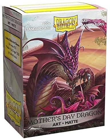 Levně Obaly na karty Dragon Shield Matte Art Sleeves - Mothers Day Dragon 2020 - 100 ks