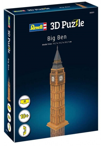 Levně 3D Puzzle Revell - Big Ben - 44 dílů