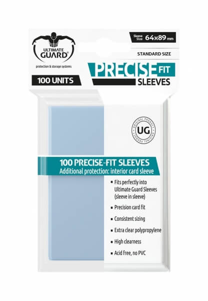 Obaly na karty Ultimate Guard Precise-Fit - 100 ks