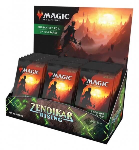 Levně Magic the Gathering Zendikar Rising Set Booster Box