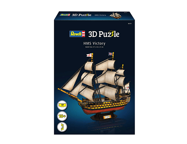 3D Puzzle Revell - Loď HMS Victory - 189 dílků