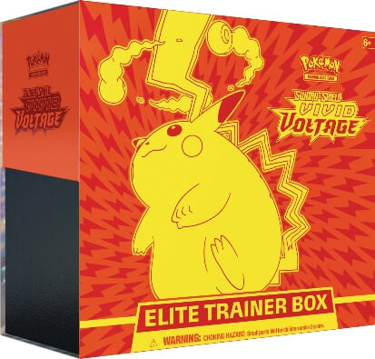 Levně Pokémon Sword and Shield - Vivid Voltage Elite Trainer Box