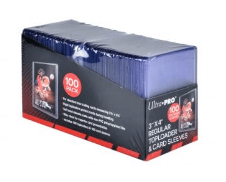 Levně Toploader Ultra Pro 3x4 Regular Toploaders and Card Sleeves - 100 ks