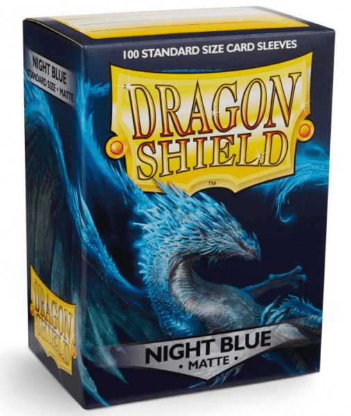 Levně Obaly na karty Dragon Shield Protector - Matte Night Blue - 100ks