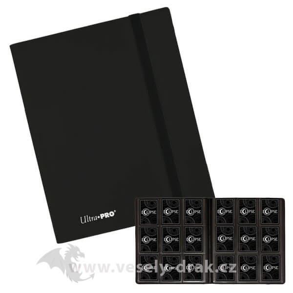 Levně Album na karty Ultra Pro - Eclipse Pro-Binder A4 na 360 karet Jet Black