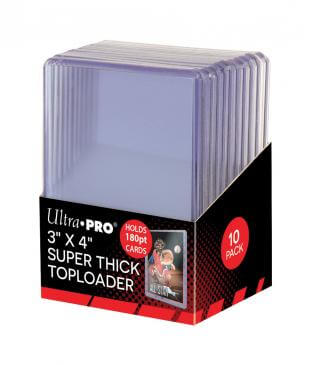 Toploader Ultra Pro 3x4 Super Thick 180PT Toploaders - 10 ks