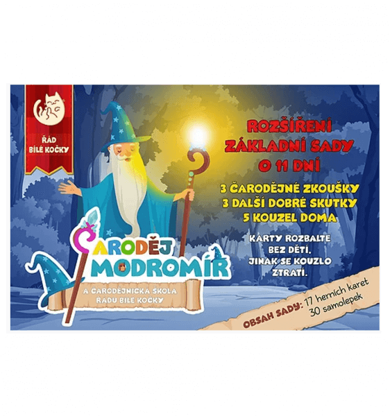 Čaroděj Modromír - rozšíření