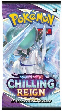 Levně Pokémon Sword and Shield - Chilling Reign Booster