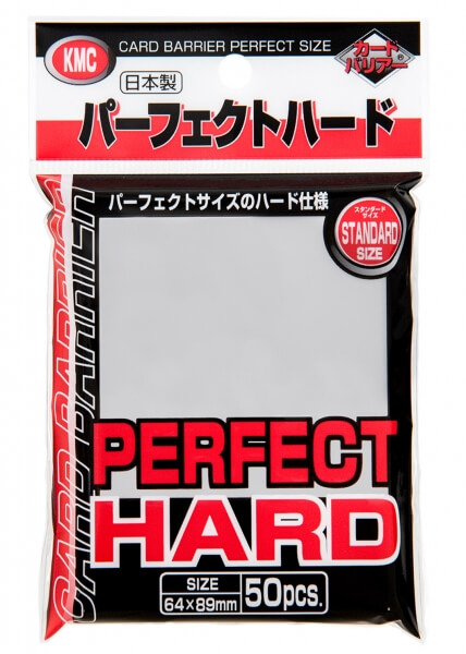Levně Obaly na karty KMC Standard Sleeves - Perfect Hard - 50 ks