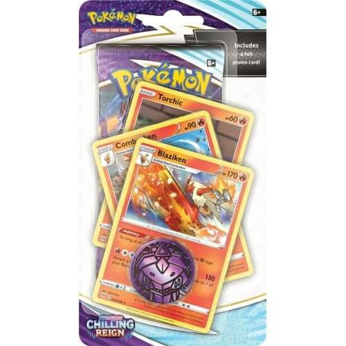 Levně Pokémon Sword and Shield - Chilling Reign Premium Check Lane Blister - Blaziken