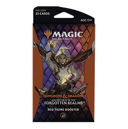 Levně Magic the Gathering Adventures in the Forgotten Realms Theme Booster - Red