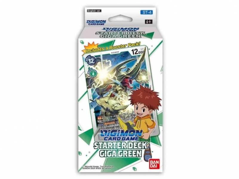 Levně Karty Digimon - Giga Green Starter Deck