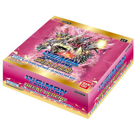 Levně Digimon TCG - Great Legend Booster Box (BT04)