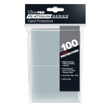 Levně Obaly na karty Ultra Pro Platinum Series - 100 ks