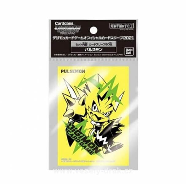 Levně Digimon: obaly na karty Pulsemon (60 ks)