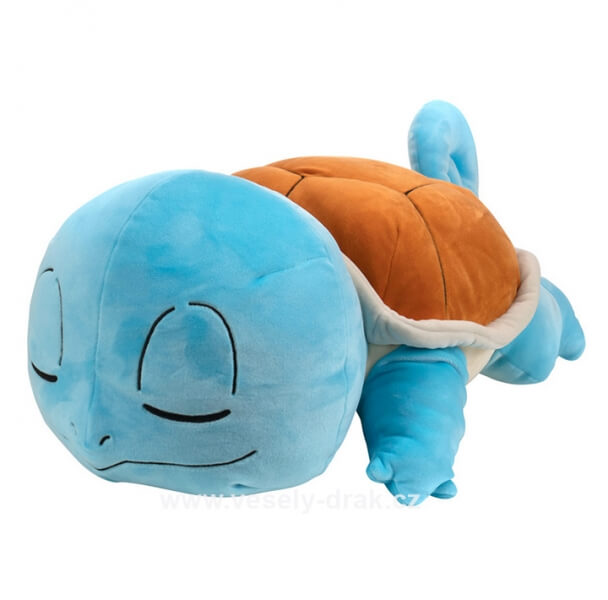 Levně Pokémon plyšák Squirtle Sleeping 45 cm