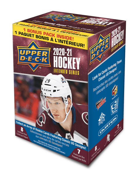 Levně 2020-2021 NHL Upper Deck Extended Series Blaster box