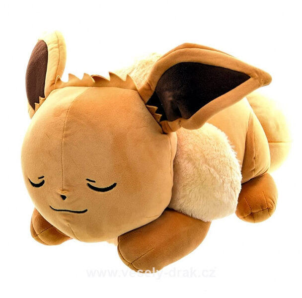 Levně Pokémon plyšák Eevee Sleeping 45 cm