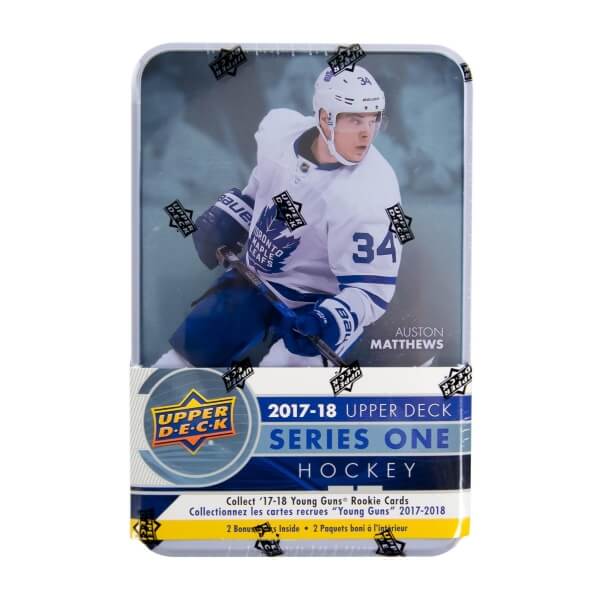 Levně 2017-18 NHL Upper Deck Series 1 Tin - hokejové karty