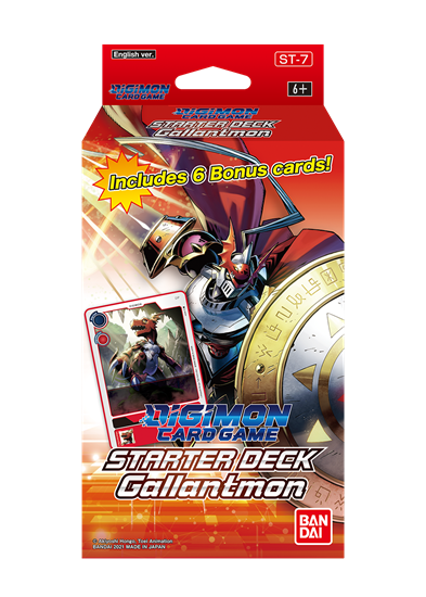 Karty Digimon - Gallantmon (ST-7) Starter Deck