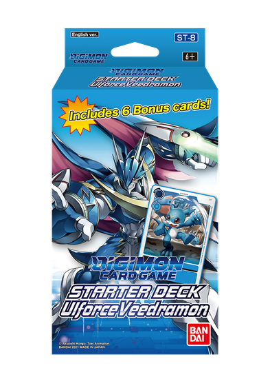 Levně Karty Digimon - UlforceVeedramon (ST-8) Starter Deck