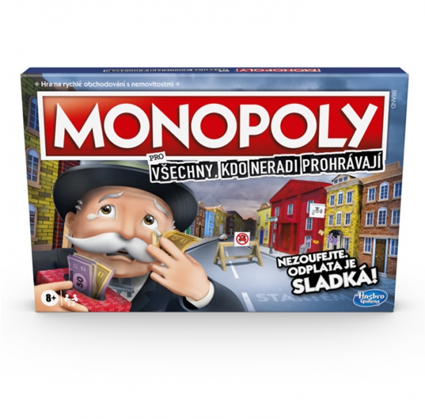 Levně Monopoly pro všechny, kdo neradi prohrávají