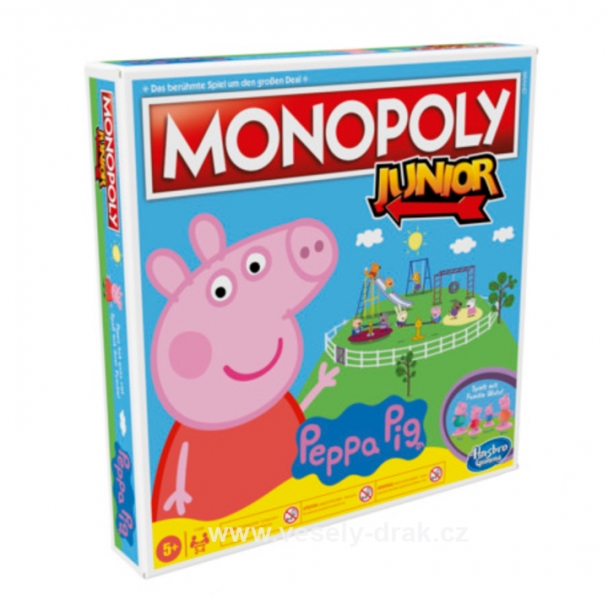 Levně Monopoly Junior Prasátko Peppa